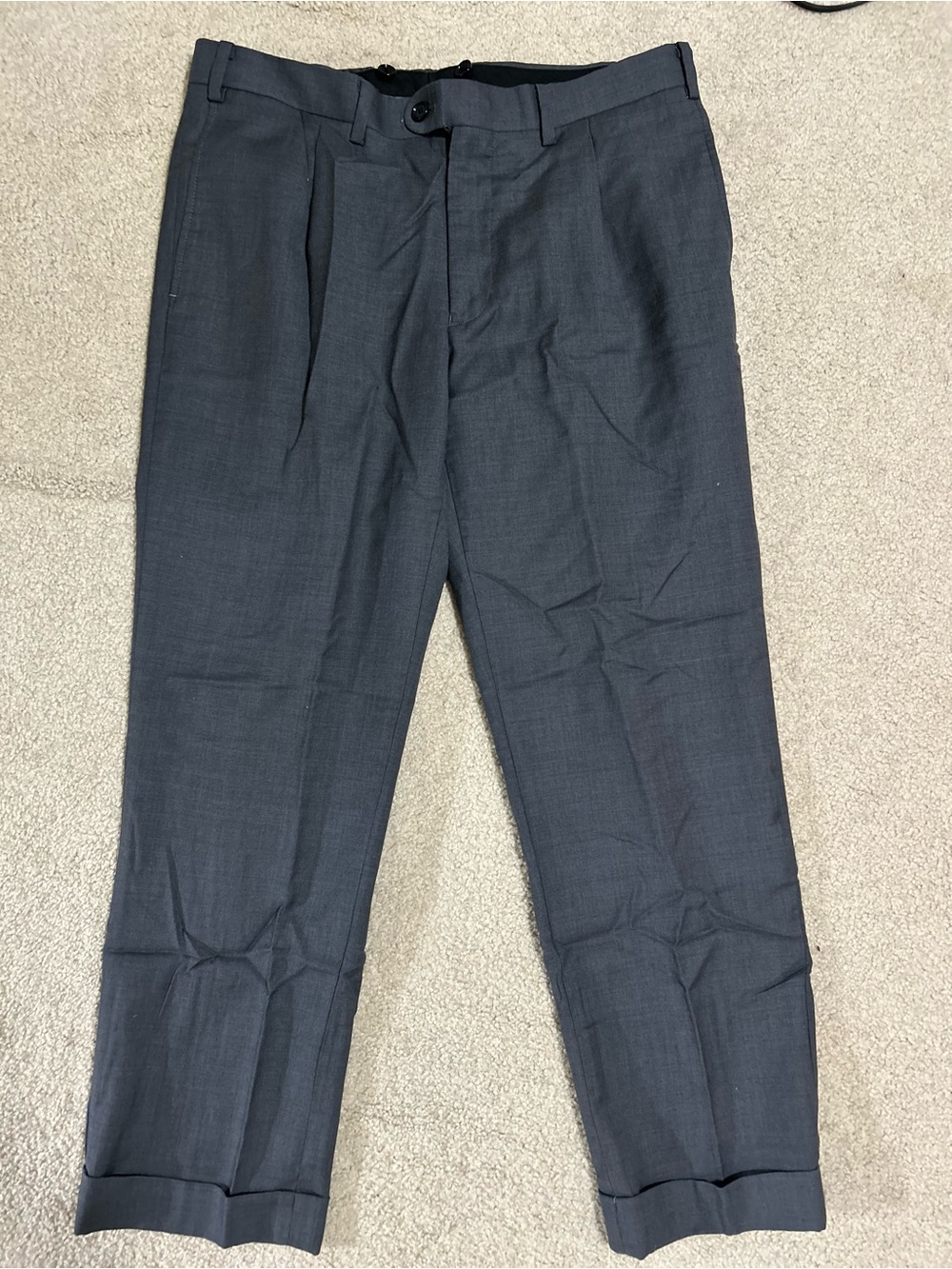 Indochino Classic Men's Dress Pants in Charcoal Gray